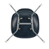Cadeira Eames em Fibra de Vidro DSX / Base Cromada